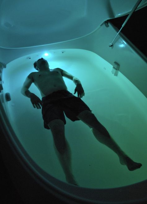 Sensory deprivation tank. For when you’ve isolated yourself from the rest of society but then your family members start getting on your nerves Sensory Deprivation Tank, Isolation Tank, Deprivation Tank, Sensory Deprivation, Sleep Deprivation, Massage Chair, Tea Room, Family Members, Cute Cats