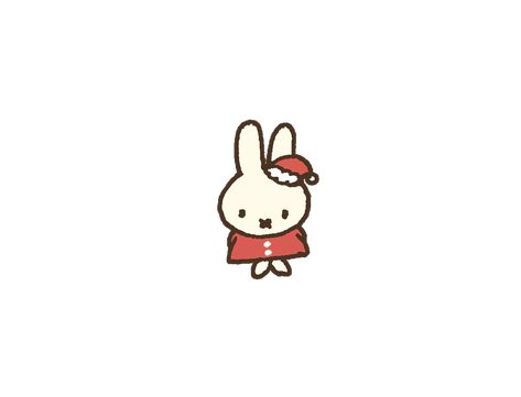 Miffy Png, Rabbit Pfp, Miffy Christmas, 3ds Themes, Miffy Icon, Christmas Profile Pictures, Christmas Doodles, Xmas Deco, Bday Cards