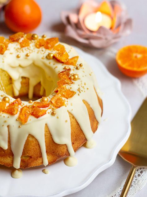 Christmas Orange Cake, Best Bundt Cake Recipes Moist, Orange Bunt Cake, Citrus Pound Cake, Orange Cake Recipe Moist, Orange Bundt Cake Recipe, Orange Desserts, Moist Orange Cake, Whole Orange Cake