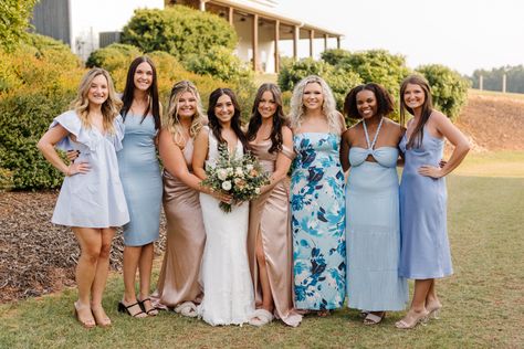 Friends As Something Blue, Something Blue Crew Wedding, Something Blue Crew Dresses, Something Blue Friends, Something Blue Crew, Be My Something Blue, Honorary Bridesmaid, My Something Blue, Something Blue Wedding