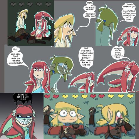 Link X Mipha Botw, Link X Mipha Fanart, Prince Link Au, Zelda And Link Fanart, Zonai Link, Sidlink Mpreg, Mipha Breath Of The Wild, Botw Zelink Comic, Mipha And Sidon Botw