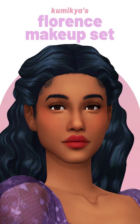 Super Simple Makeup, Florence Makeup, Ts4 Makeup, Sims Makeup, Sims 4 Makeup Cc, The Sims 4 Maxis Match, Mac Blush, Sims 4 Cc Maxis Match, Sims 4 Cc Maxis