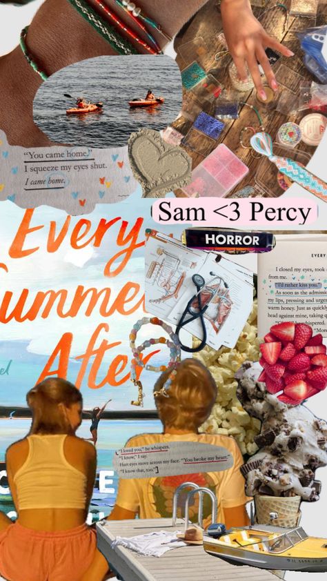 Every Summer After by Carley Fortune Every Summer After Book, Carley Fortune, Nerd Problems, Favorite Book Quotes, Book Nerd Problems, Collage Poster, Close My Eyes, I Love Reading, Beach Reading