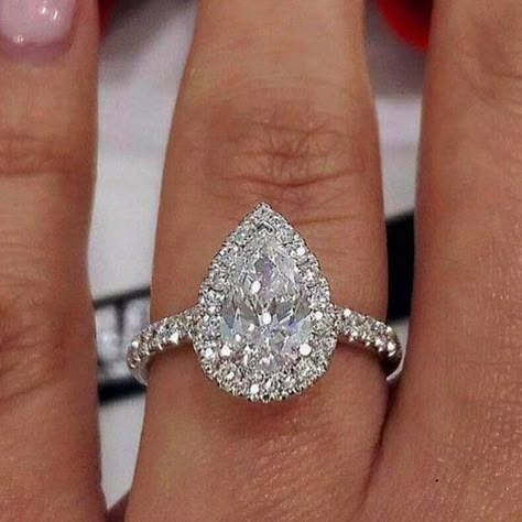 32 Stunning Pear Shaped Diamond Engagement Rings - The Glossychic Diamond Pear Engagement Rings, Big Pear Engagement Rings, Tear Shaped Diamond Ring, Tear Wedding Rings, Tear Drop Engagement Ring Pear Shaped Cushion Cut, Wedding Rings Engagement Pear Shaped, Pear Engagement Ring Setting, Pear Shaped Engagement Rings Brilliant Earth, Pear Shaped Engagement Ring Sizes