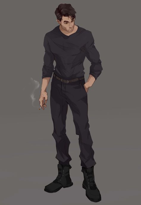 Secret Agent Character Design Male, College Student Character Art, Detective Oc Male, Secretary Character Design, Modern Character Design Male, Young Man Character Design, Modern Male Character Art, Modern Dnd Character Design, Male Character Art Modern