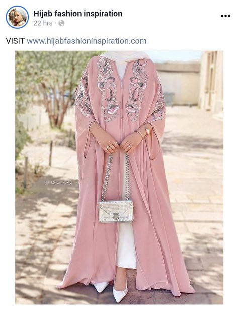 Trendy Abaya, Arabic Abaya, Stylish Abaya, Abaya Designs Latest, Abaya Design, Dresses By Pattern, Moroccan Fashion, Stylish Dpz, Hijabi Fashion Casual