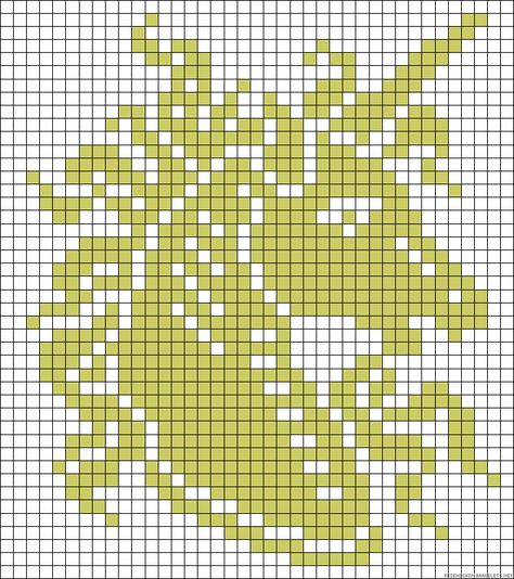 A43956 - friendship-bracelets.net Unicorn Alpha Pattern, Cross Stitch Unicorn, Unicorn Cross Stitch, Cross Stitch Cat, Unicorn Cross Stitch Pattern, Knitting Machine Patterns, Pixel Crochet, Tapestry Crochet Patterns, Pixel Pattern