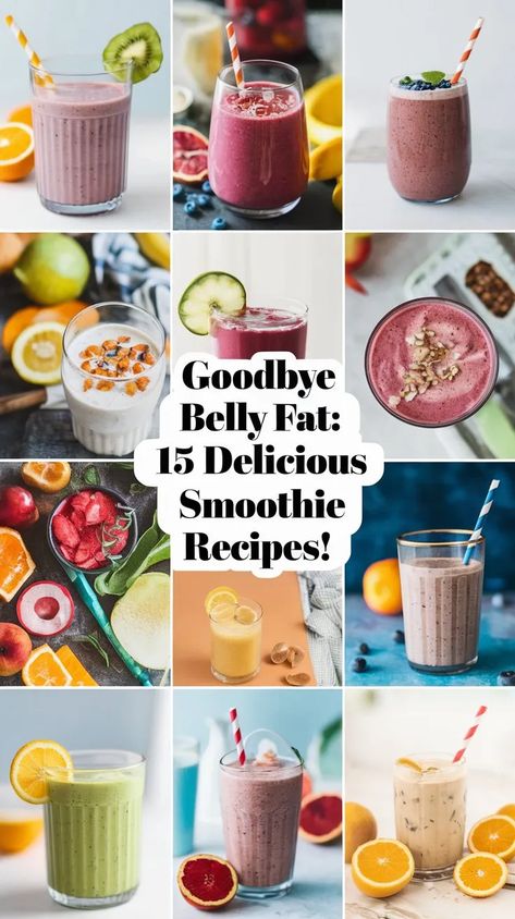 15 Flat Belly Diet Smoothie Recipes to Try in 2024 Belly Buster Smoothie, Belly Fat Smoothie Recipes Flat Stomach, Detox Smoothie Flat Belly, Ninja Fit Blender Recipes, Smoothies For Weight Losing, Healthy Smoothie Recipes Flat Belly, Breakfast Meal Replacement Shakes, Blend Jet Recipes, Inflammation Smoothie