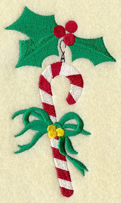 Machine Embroidery Designs at Embroidery Library! - Color Change - D4849 Machine Embroidery Christmas, Embroidery Quilt, Candy Cane Ornament, Machine Pattern, Machine Embroidery Projects, Learn Embroidery, Embroidered Towels, Machine Embroidery Applique, Embroidery Supplies