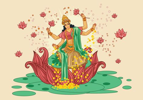 Art Studio Design, Pichwai Paintings, Radha Krishna Wallpaper, Lord Vishnu Wallpapers, Hinduism Art, Vedic Art, Goddess Lakshmi, Goddess Art, God Art