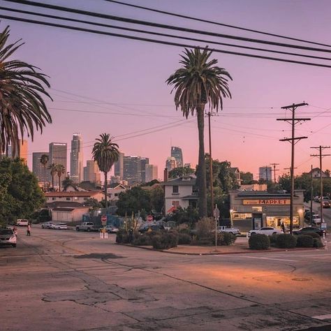 Hollister Aesthetic, Los Angeles At Night, Los Angeles Landscape, American Vibes, Los Angeles Aesthetic, Fun Outdoor Games, Los Angeles Travel, California Vibe, Corner Store