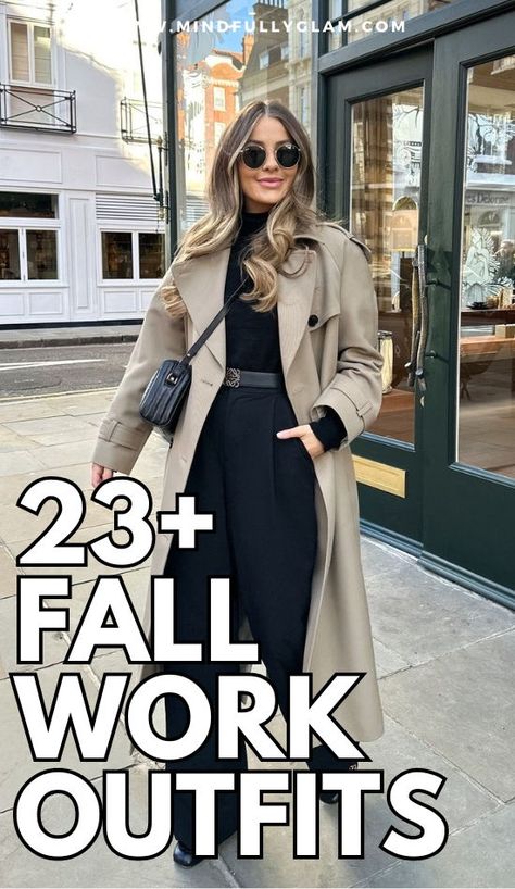 fall work outfits Casual Outfits For Autumn, Winter Office Outfits Women, Office Outfit Women Business, Work Outfits Business Casual, Fall Business Outfits, Winter Office Outfits, Outfits For Autumn, Work Outfits Women Winter, Fall Work Outfits