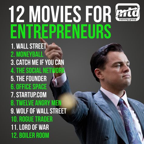 Get juiced up with these movies for entrepreneurs. Which ones would you add? #entrepreneur #entrepreneurtips #entrepreneurmindset Enterpreuner Ideas, Entrepreneur Movies, Comeback Motivation, Business Movies, New Journey Quotes, Motivational Movies, New Job Quotes, Business Books Worth Reading, Entrepreneur Books