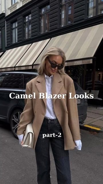 lafemmewanderer on Instagram: "Turning heads in neutrals 🤎 The camel blazer – always classy, always on point. LINK IN THE BIO for the looks👆 #ootd #outfit #outfitinspo #outfitoftheday #chic #elegance #elegant #fashion #fyp" Camel Blazer Outfits Women, Camel Blazer Outfit, Blazer Outfits Women, Camel Outfit, Camel Blazer, Ivory Blouse, Blazer Outfits, Ootd Outfit, Womens Casual Outfits