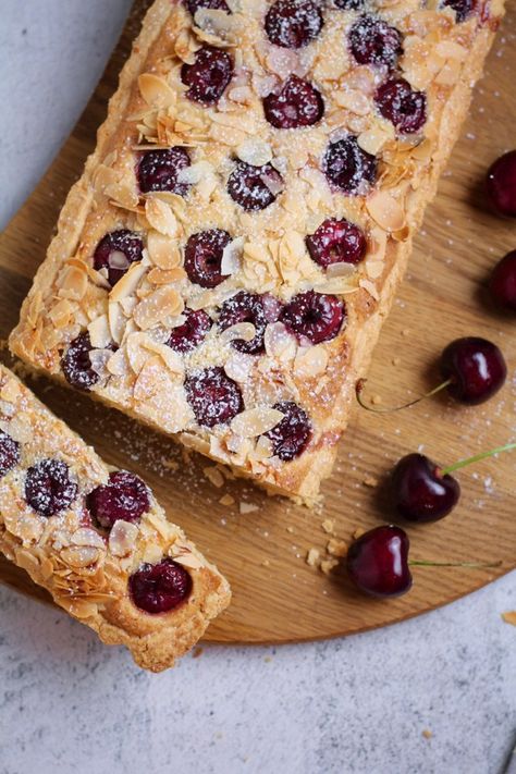 Cherry Almond Frangipane Tart Cherry Almond Tart, Almond Frangipane, Frangipane Tart, Sweet Pastry, Frozen Cherries, Cherry Almond, Cherry Tart, Sweet Pastries, Food Words