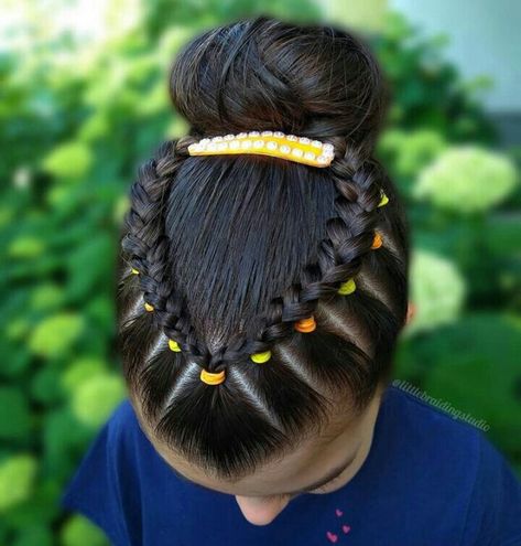 Preschool Hairstyles, Baby Girl Hairstyles Curly, Girly Hairstyles, Girl Hair Dos, Girls Hairstyles Easy, Lil Girl Hairstyles, Kids Curly Hairstyles, Toddler Hairstyles, Beautiful Braided Hair