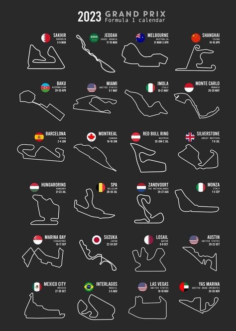 Formula 1 Circuit Wallpaper, Formula One Prints, F1 Starting Grid Wallpaper, Formula 1 2024 Calendar, F1 Driver Numbers Wallpaper, F1 2023 Driver Lineup, Formula 1 Homescreen, Formula 1 Aesthetic Wallpaper Ferrari, F1 Racing Formula 1 Wallpapers