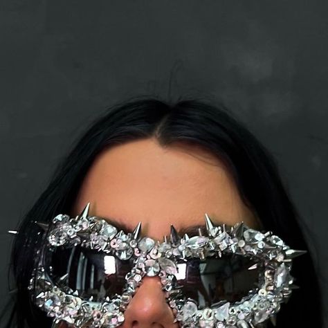 Imi Studios on Instagram: "THE VORTEX GLASSES - available for pre order now. Dispatch time is 3 weeks 🕷️🤍 • #silverfashion #silverglasses #kimkstyle" Imi Studios, Kim K Style, 3 Weeks, Order Now, Silver Fashion, Pre Order, Silver, On Instagram, Instagram