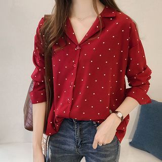 People say love destroys friendship and one shouldn't fall in love wi… #romance #Romance #amreading #books #wattpad Chiffon Blouses, Female Tops, Women Blouses Fashion, Chiffon Long Sleeve, Fashion Business, Women Shirt, Polka Dot Blouse, Chiffon Blouse, Shirt Long Sleeve