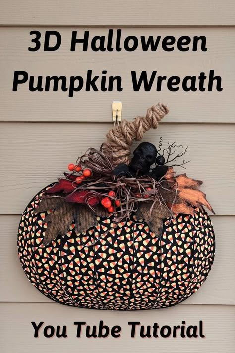 Dollar Tree Wire Pumpkin Crafts, Halloween Wreath Pumpkin, Pumpkin Frame Wreath Tutorial, How To Decorate Wire Pumpkins, Dt Pumpkin Wreath Form, Dollar Tree Pumpkin Wreath Form Ideas Halloween, Dollar Tree Pumpkin Wire Wreath Frame, Dollar Tree Wire Pumpkin Frame Ideas, Wire Pumpkin Wreath Ideas