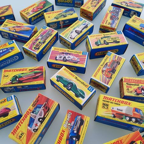 Matchbox Toys, Box Cars, 1970s Childhood, Model Cars Collection, Old School Toys, Toys Land, Childhood Memories 70s, Tv Food, Match Box