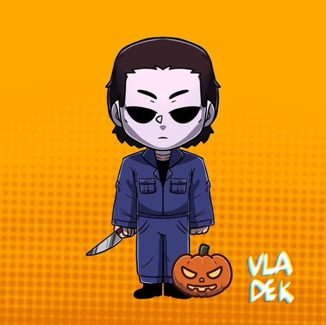 Instagram: @vladek_00 Michael Myers, The Shape, Cartoon Wallpaper, Vault Boy, Film, Fictional Characters, Quick Saves, Instagram, Art