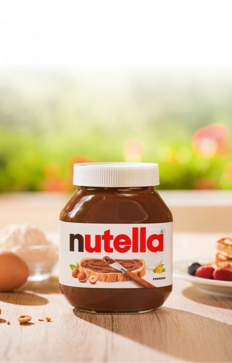 Recipes | Nutella Big Nutella, Recipes Nutella, Nutella Breakfast, Dark Nebula, Italian Things, Nutella Bread, Breakfast Around The World, Nutella Jar, Food Flatlay