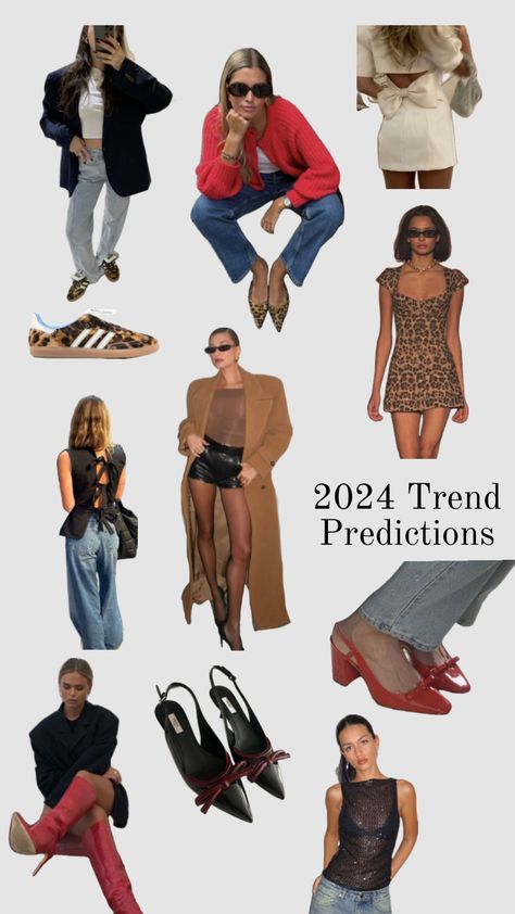 2024 Trend Predictions #trends #fashion #red #cheetahprint #bows #inspo #outfitinspo Leopard Print Clothes, Cheetah Print Outfit, Cheetah Print Outfits, Top Clothing Brands, Leopard Print Outfits, Fashion Trend Forecast, Animal Print Outfits, Spring Fashion Trends, Winter Trends