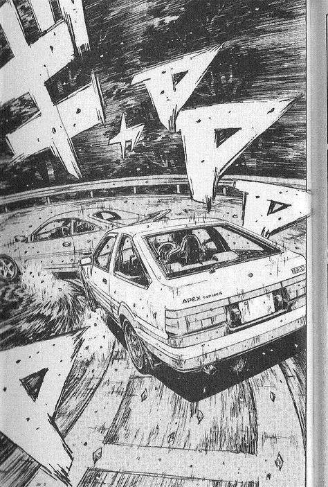 Car Manga, Initial D Manga, Jdm Wallpaper, Cool Car Drawings, Sketch Tattoo Design, Car Artwork, A Short Story, Initial D, Ae86