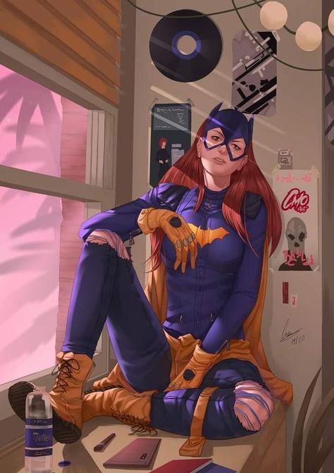 Batgirl Of Burnside, Art Dc Comics, Batgirl Art, Dc Batgirl, Batgirl Cosplay, Batman And Batgirl, Comics Anime, Bob Kane, Barbara Gordon