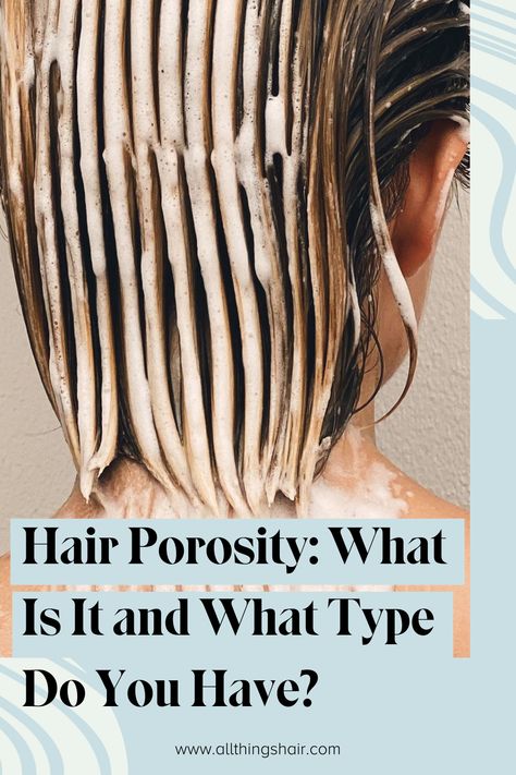 Woman with short wet hair with deep conditioner in it High Porosity Shampoo, How To Check Porosity Of Hair, Check Hair Porosity, How To Determine Hair Porosity, Hair Porosity Water Test, Hair Porosity Test, Porous Hair, High Porosity Hair, Low Porosity Hair Products