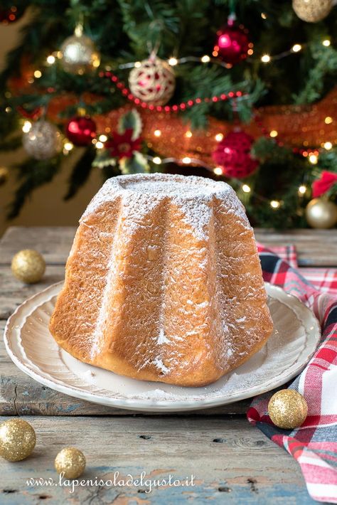 Pandoro: la ricetta semplificata ad impasto unico con lievito di birra! Vanilla Cake, Vanilla, Ethnic Recipes, Cake, Christmas