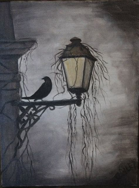 Gothic Painting Ideas, Creepy Paintings, Class Inspiration, Light Halloween, Creativity Ideas, Dark Paintings, Gothic Looks, Painting For Beginners, Acrylic Painting For Beginners