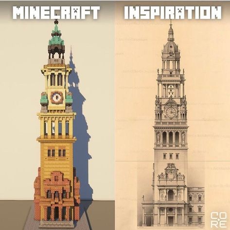 Minecraft Parisian House, Minecraft High Rise, Minecraft Small City Buildings, Minecraft Hot Dog Stand, Minecraft Steampunk Clock Tower, Minecraft Historical Buildings, Minecraft Amsterdam, City Minecraft Builds, City Buildings Minecraft