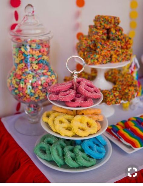 Cocomelon 2, Care Bears Birthday Party, Rainbow Themed Birthday Party, Candy Theme Birthday Party, Candy Themed Party, Coco Melon, Care Bear Party, 2nd Birthday Party For Girl, Candy Land Birthday Party