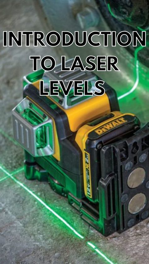 Laser Level How To Use, Plumbing Hacks, Lazer Lights, Article Ideas, Drywall Tools, Dewalt Tools, Laser Levels, Lining Up, Electromagnetic Radiation