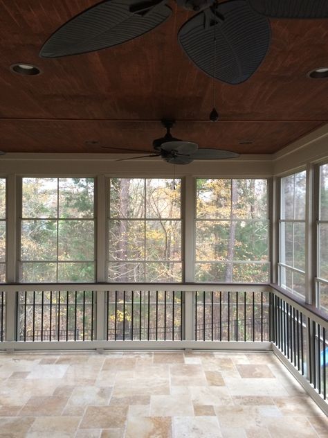 How much are EZE Breeze windows priced and can I install them myself? | Archadeck Outdoor Living Eze Breeze Windows, Backyard Redesign, Eze Breeze, Enclosed Patio Ideas, Enclosed Front Porches, Back Porch Designs, Balcony Designs, Porch Window, Custom Porch