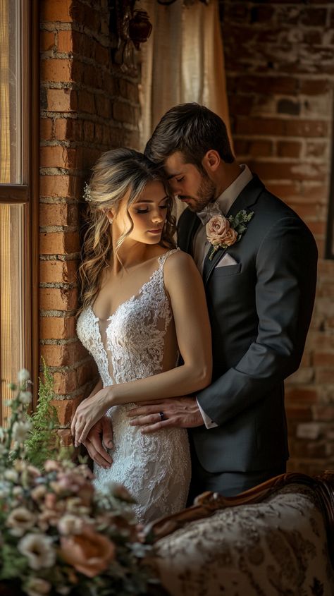 Wedding Photos Poses Bride And Groom, Wedding Photos Of Bride And Groom, Wedding Photo Ideas Romantic, Husband And Bride Photos, Outdoor Wedding Couple Photos, Simple Wedding Pictures, First Look Bride And Groom, Family Wedding Poses, Funny Bride And Groom Pictures