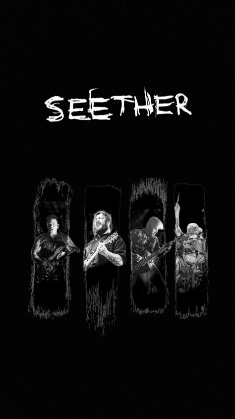 Seether Seether Band Poster, Seether Band Wallpaper, Seether Band, Shaun Morgan, Band Wallpaper, Rock Band Posters, Band Wallpapers, Band Posters, Room Posters