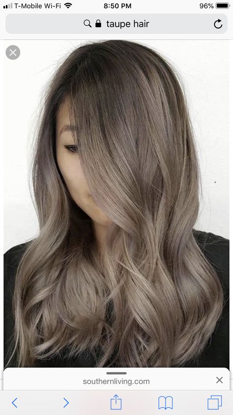 Greige Hair, Brown Hair Shades, Ash Brown Hair, Brown Hair Balayage, Brown Blonde Hair, Ombre Hair Color, Hair Color Balayage, Hair Inspiration Color, Cool Hair Color