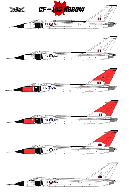 Built by Avro Canada at it's plant in Malton, Ontario (Just outside of Toronto), the CF-105 "Arrow" was the result of an RCAF requirement for an a day or night all weather supersonic jet inter... Avro Arrow, Air Cadets, Canadian Armed Forces, Canadian Military, Airplane Fighter, Aircraft Painting, Military Airplane, Airplane Art, Canadian History