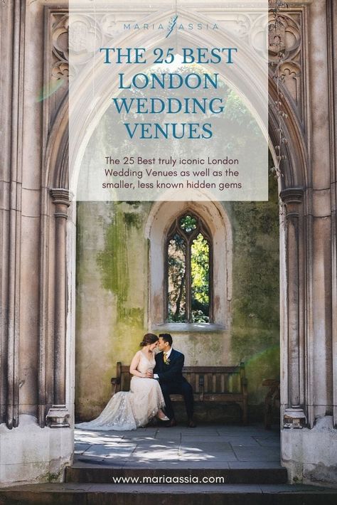 The 25 best London Wedding Venues to consider in your wedding planning #mariaassiaphotography Venues For Weddings, London Wedding Venues, Smallest Wedding Venue, London Venues, Wedding Printable, English Wedding, Planning Wedding, Unique Wedding Venues, Lodge Wedding