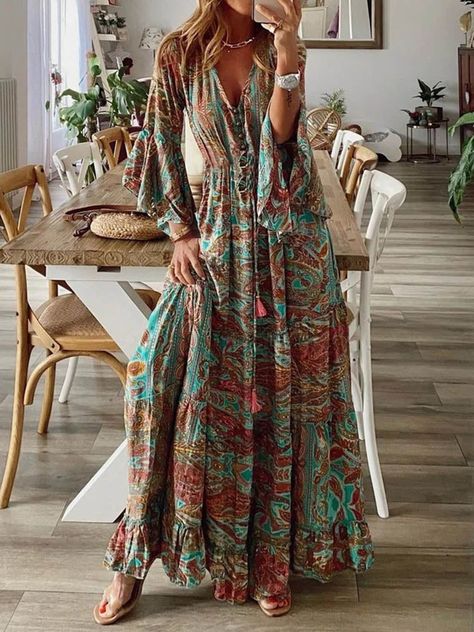 Long summer dresses maxi casual