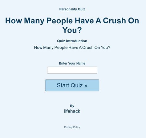 How Many People Have A Crush On You? How To Have A Crush On Someone, 90% Of People Marry Their 7th Grade Crush, How To Get People To Have A Crush On You, Does Anyone Have A Crush On Me, Are You Dateable Quiz, How To Get My Crush To Like Me, You Have A Crush, Who Has A Crush On Me Quiz, Do I Ship You And Your Crush Quiz