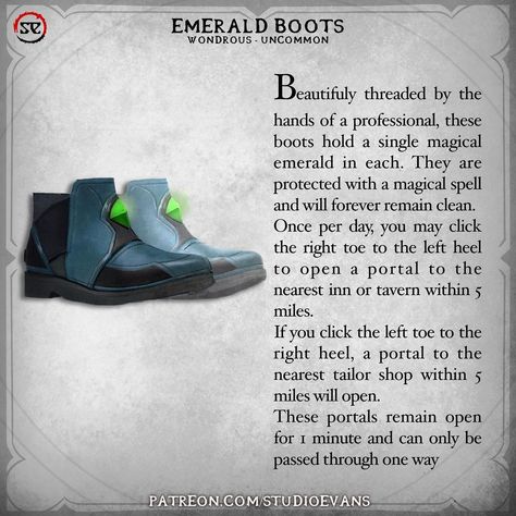 Dnd Boots, Instagram Drinks, Dnd 5, Pen And Paper Games, D D Items, Fantasy Props, Paper Games, Dungeon Maps, Oc Art