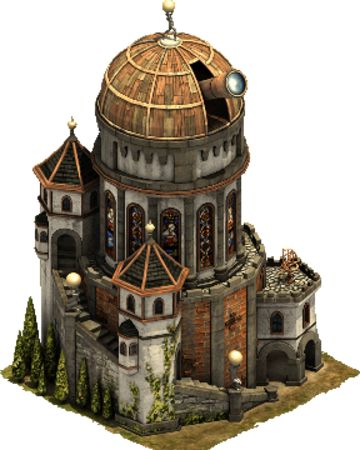 Observatory | Forge of Empires Wiki | Fandom Ville Steampunk, Steampunk Building, Décor Steampunk, Forge Of Empires, Minecraft Steampunk, Buildings Artwork, Steampunk City, Steampunk House, Minecraft Medieval