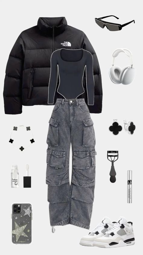 Fashion: #fashion, #style, #outfitinspiration, #beauty Outfits For Movie Date, Asthetic Outifts Ideas, Street Style Outfits Casual, Outfit Collage, Trendy Outfits For Teens, Outfit Inspo Casual, Easy Trendy Outfits, Edgy Style, Simple Trendy Outfits