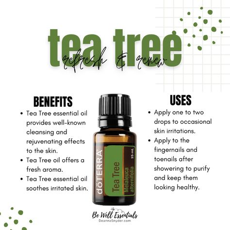 🌳 Tea Tree oil is a must-have in any natural wellness toolkit. Known for its powerful cleansing properties, it’s perfect for skincare, cleaning, and more. Whether you’re dealing with a blemish or looking to freshen up your space, tea tree oil has you covered. Tea Tree Benefits, Tea Tree Skincare, Serum Benefits, Acne Control, Melaleuca Alternifolia, Tea Tree Essential Oil, Organic Teas, Vitamin E Oil, Hair Growth Oil