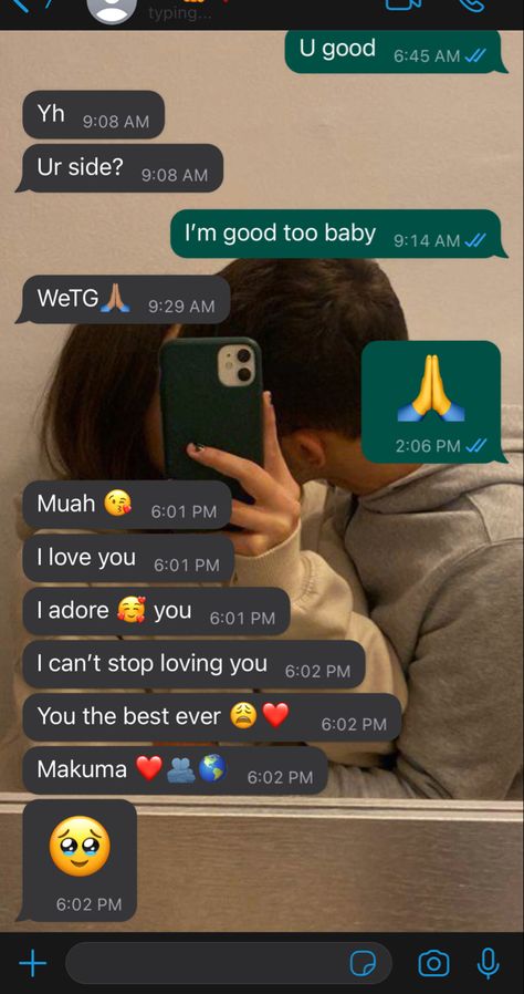 Flirting Ideas Text Messages, Love Conversations Messages, Sweet Conversation Text Messenger, Couple Conversations Text, Whatsapp Messages Texts Love, Romantic Chats With Boyfriend, Instagram Chats Love, Bf Chats, Love Chats Whatsapp