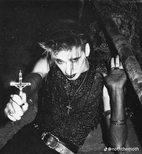 Goth Men 80s, Goth Men Aesthetic, 80s Goth Men, John Koviak, Mopey Goth, 80s Goth Fashion, Masc Goth, Gothic Graveyard, Goth Male